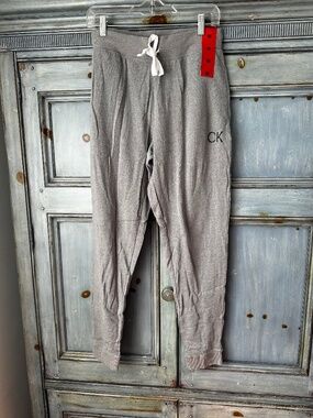 Calvin Klein French Terry Iconic CK Logo Joggers Size M NWOT